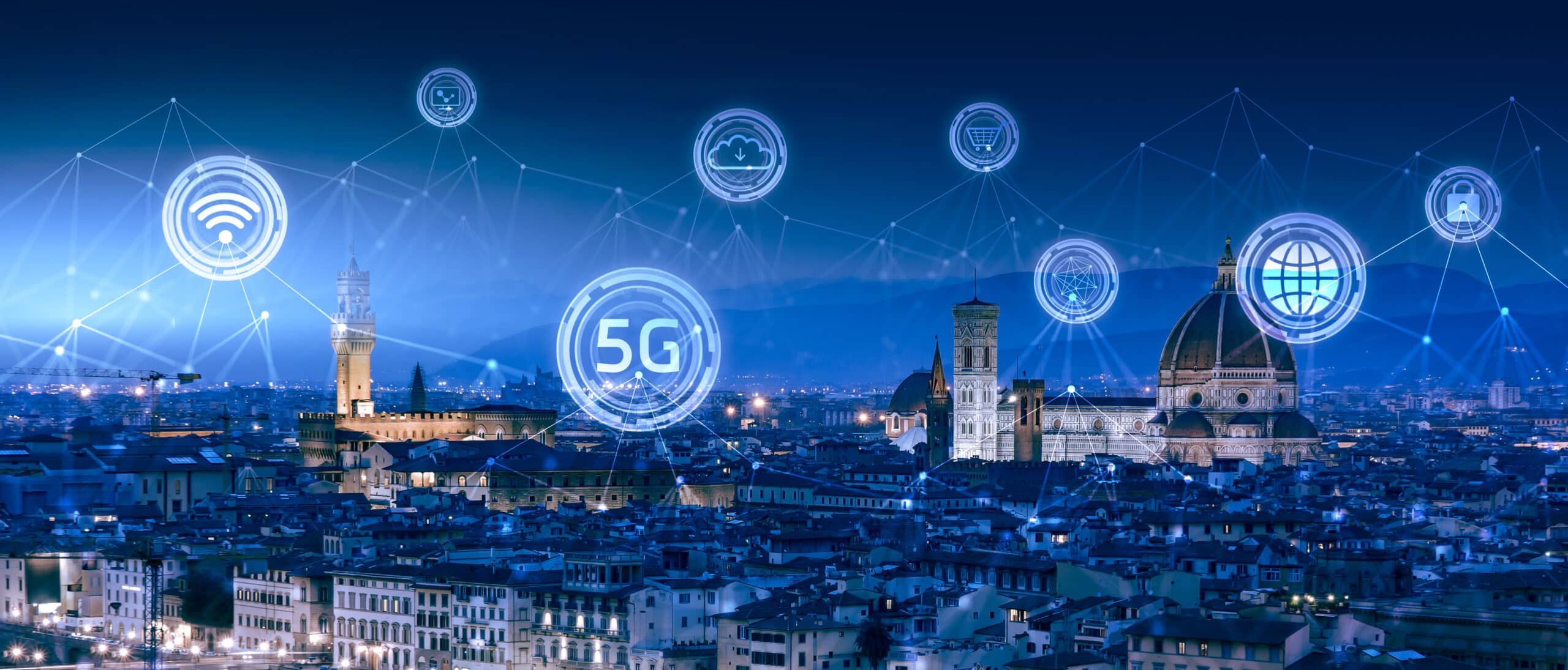Private LTE/5G Network for secure communications